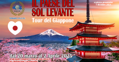 Il Paese del Sol Levante – Viaggio ANCIU in Giappone dal 20 marzo al 2 aprile 2025