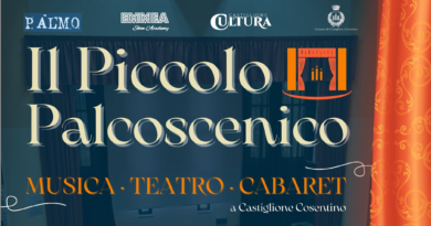 Rassegna “Il Piccolo Palcoscenico” – Teatro Il Piccolo di Castiglione Cosentino, dal 18 gennaio al 12 aprile 2025